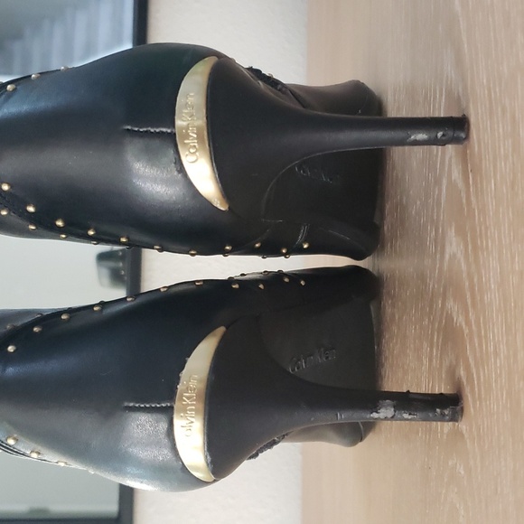 Calvin Klein Studded Grazia Ankle Boots - Picture 6 of 11